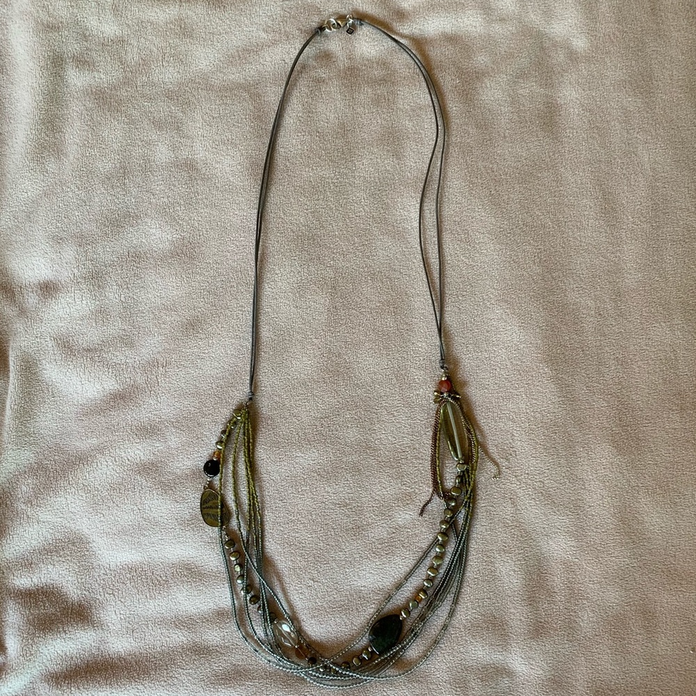 Authentic Silpada long beaded necklace